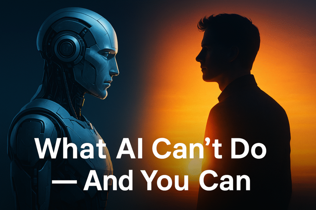 What AI Can’t Do — And You Can Do It